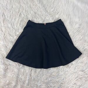 Cotton On Women's Basic Black Stretchy Flared Casual Mini Skater Skirt Medium